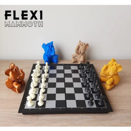 Esnek Mamut Figürü | Dayanıklı ve Hareketli Tasarım