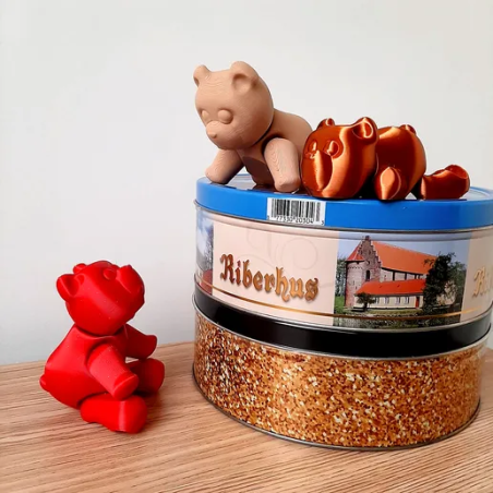 Esnek Ayı Figürü Şeklinde Telefon Standı | Dayanıklı ve Hareketli Tasarım