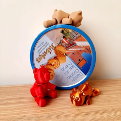 Esnek Ayı Figürü Şeklinde Telefon Standı | Dayanıklı ve Hareketli Tasarım