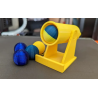 Çalışan Mekanizmalı Top Modeli | Tek Parça 3D Baskı